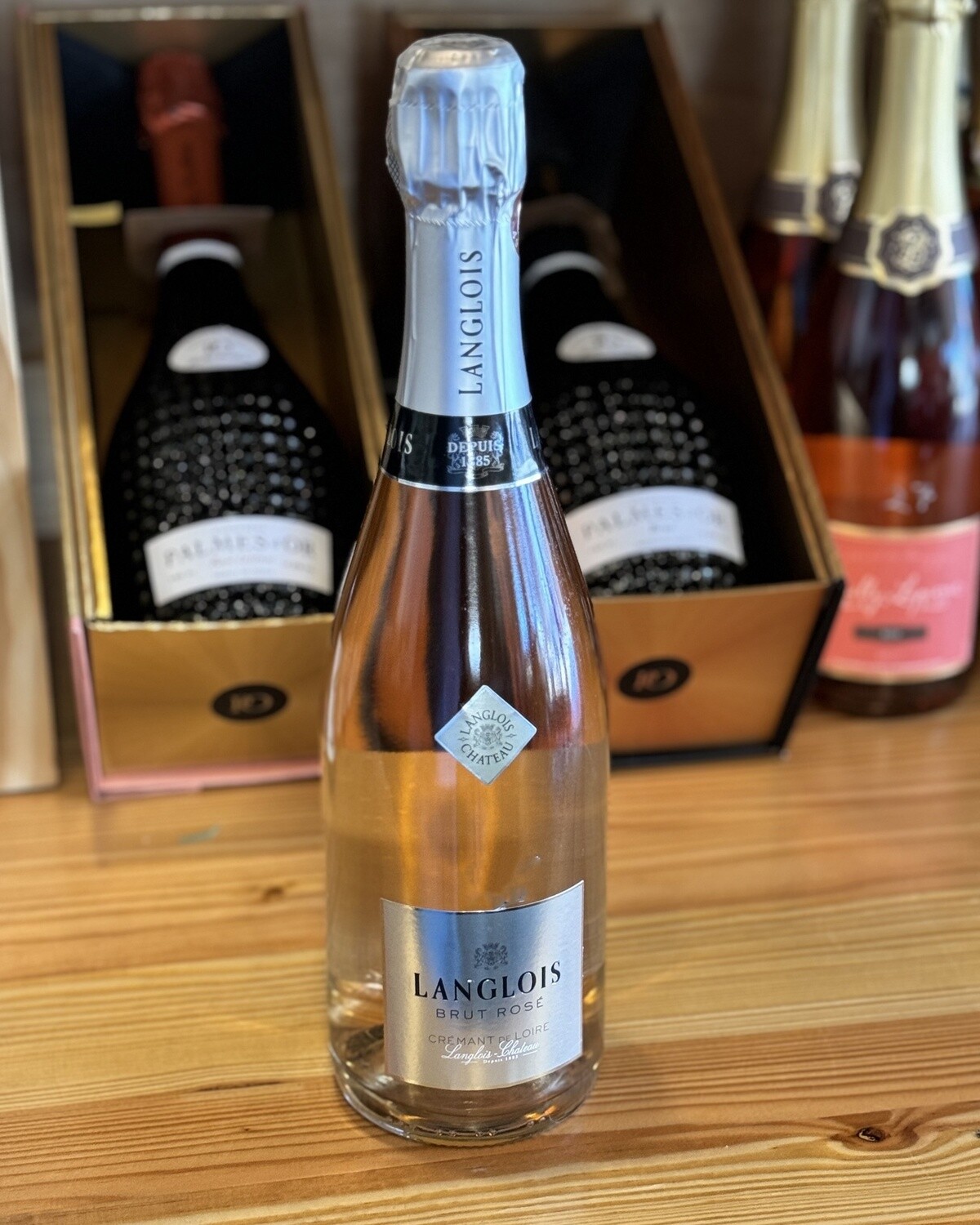 Langlosi Cremant Rose - Bottle