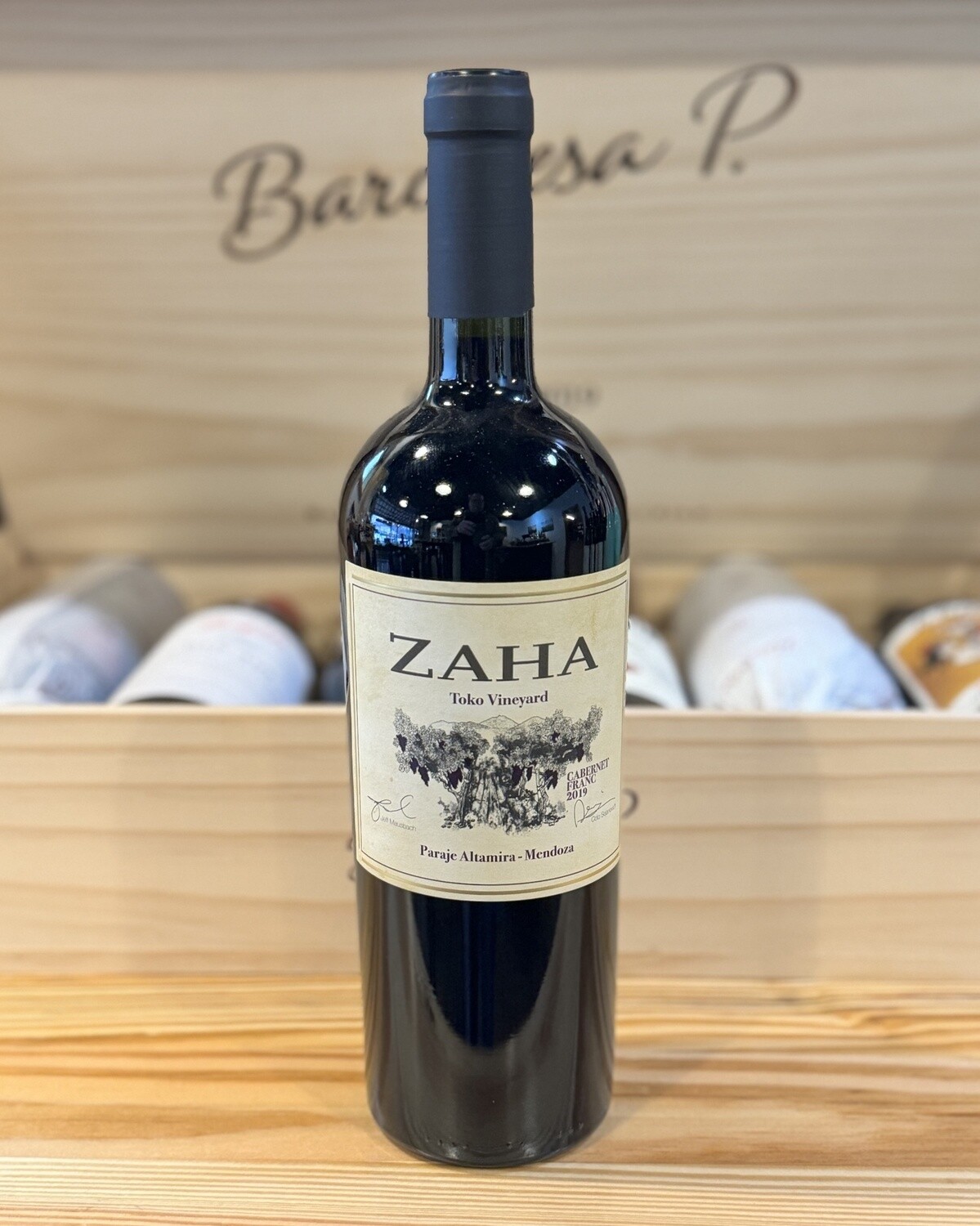 Zaha Cabernet Franc, Altarira, Uco Valley, Mendoza Argentina