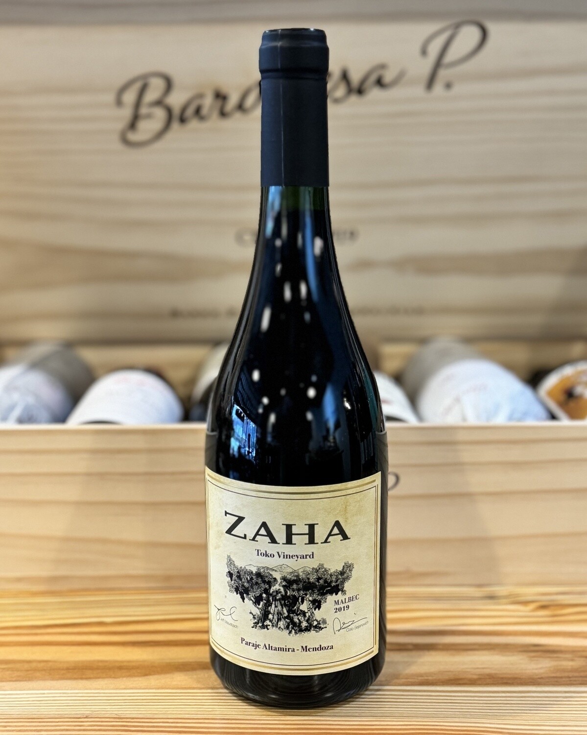 Zaha Malbec, Altimira, Uco Valley, Mendoza, Argentina