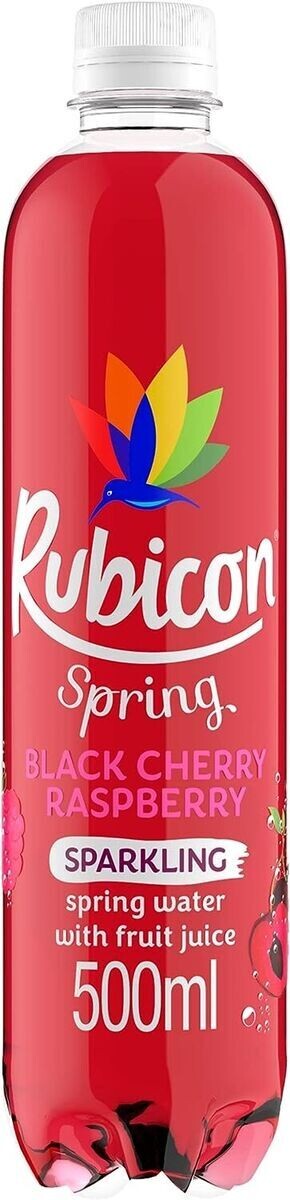 Rubicon Spring Black Cherry &amp; Raspberry (Bottle - 500ml)