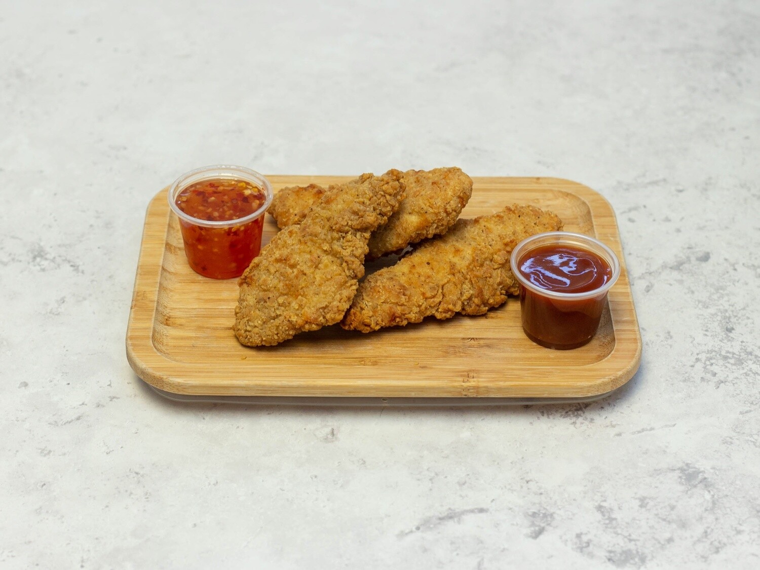 Chicken Goujons x 3 (with Dip)