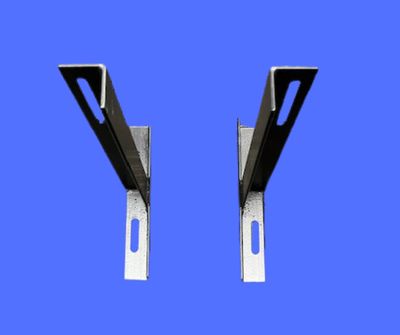 Heavy Duty Wall Brackets Pair/Garage Door Brackets
