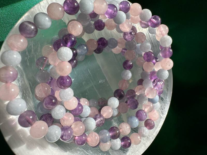 Calming Trio 6mm 7.5” Bracelet