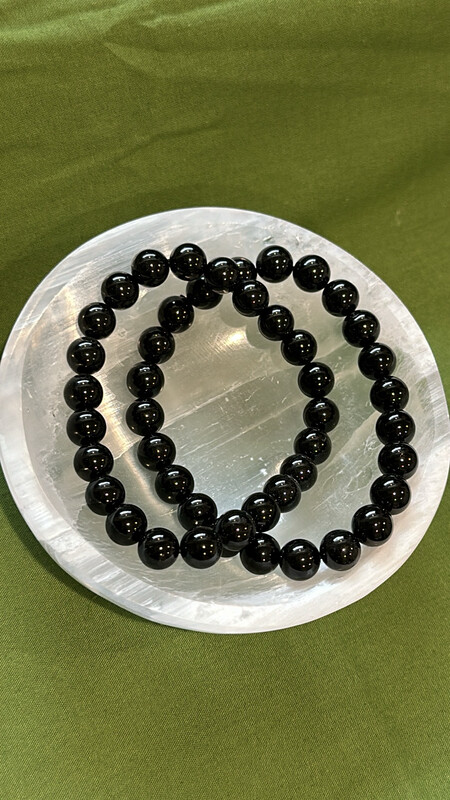 Black Tourmaline 8mm 7.5” Bracelet
