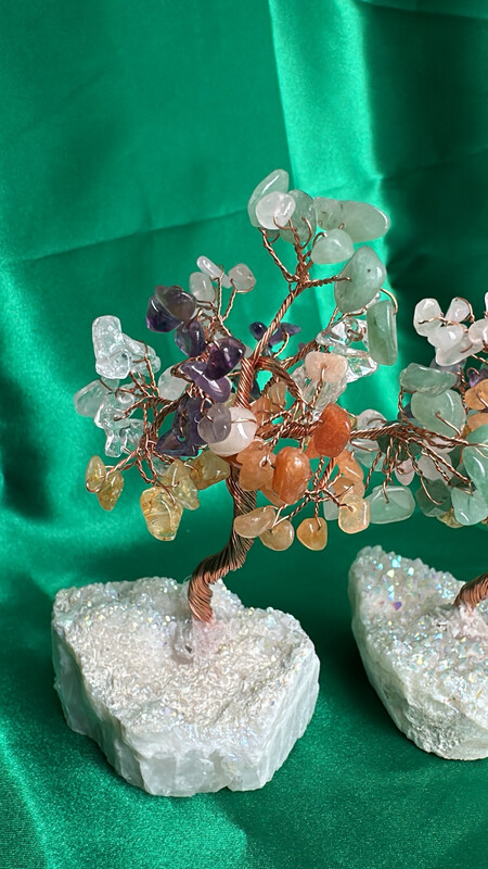 7 Chakras Crystal Tree
