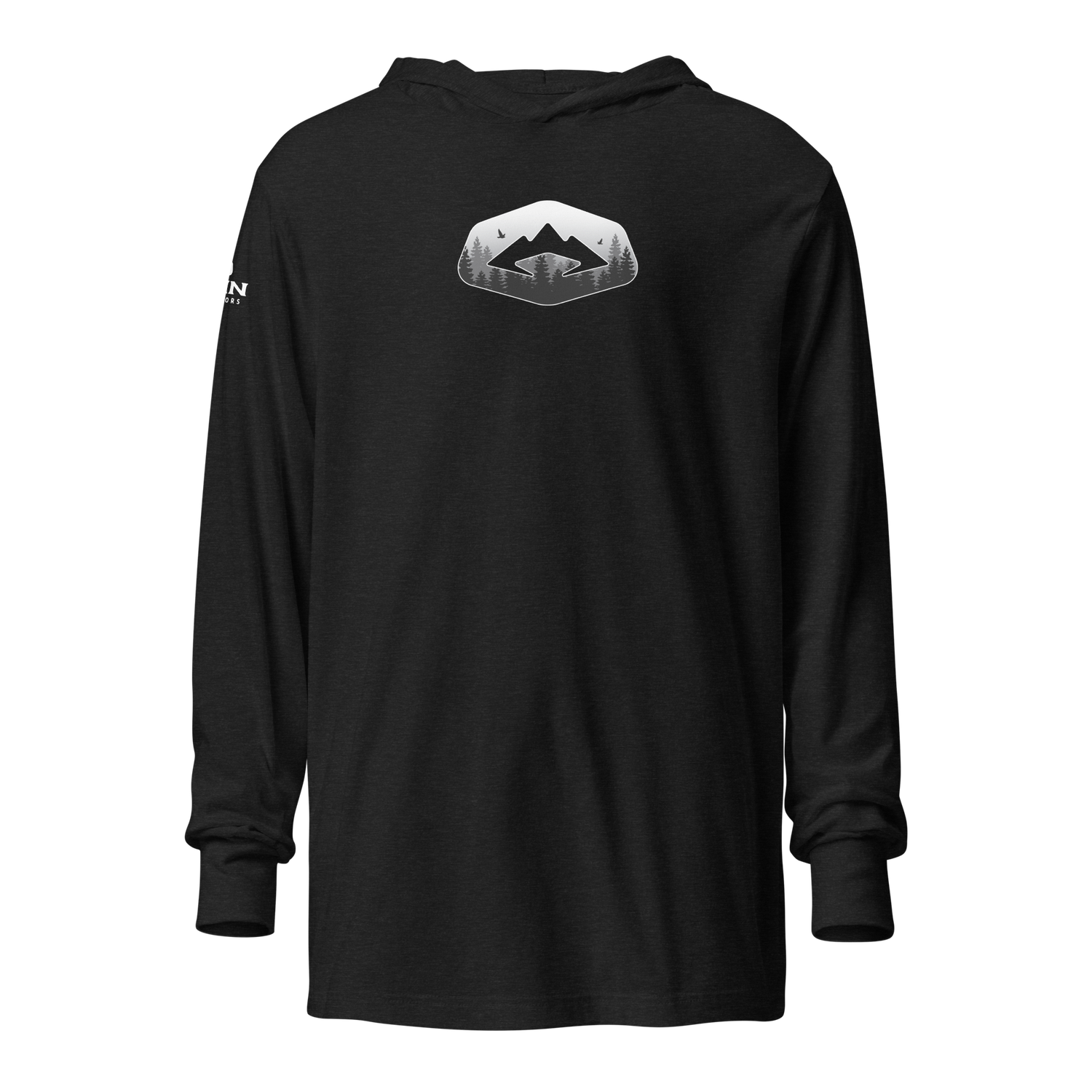 Tahoe Fog Hooded Long Tee