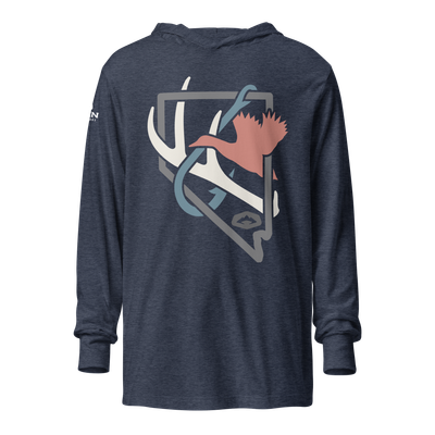 Air Land and Sea Hooded Long Tee