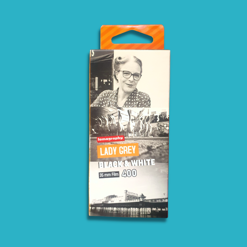 Lomography Lady Grey Black and White 400 35mm Film - Triple Pack