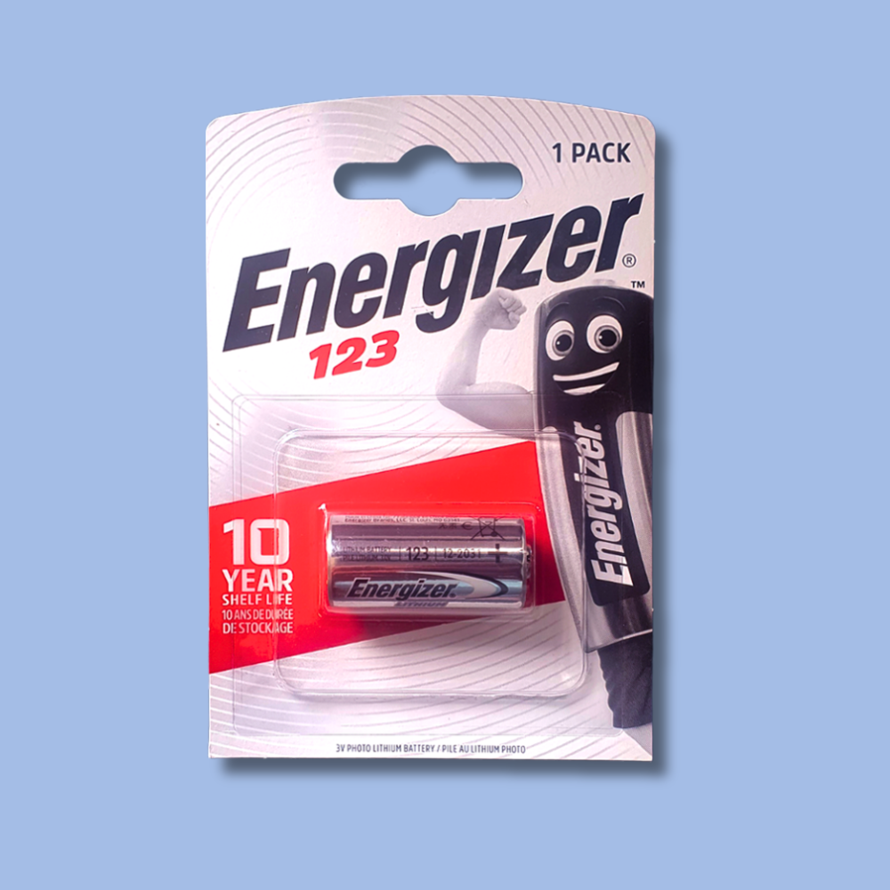 Energizer 123 3v Lithium Photo Battery