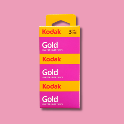Kodak Gold 200 36exp 35mm Triple Pack
