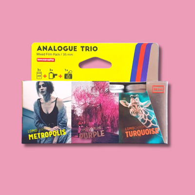 Lomography Analogue Trio Pack 35mm + Keyring