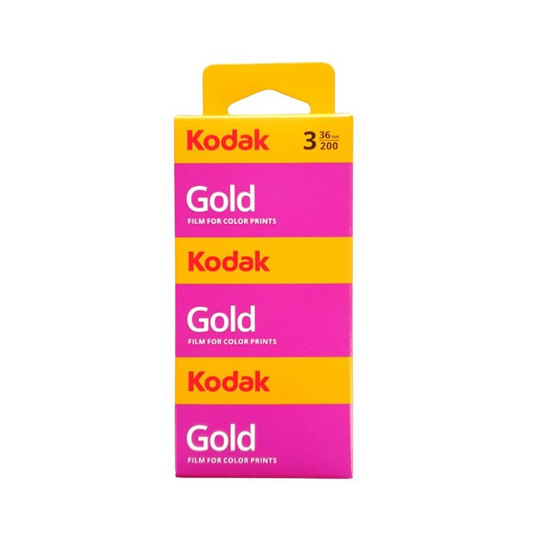 Kodak Gold 200 36exp 35mm Film - Triple Pack