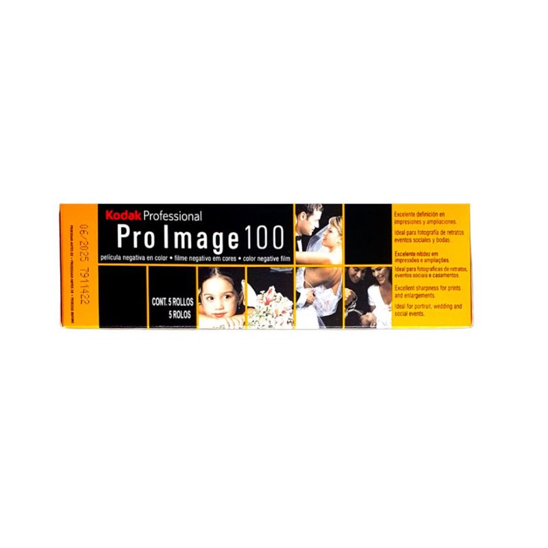 Kodak Pro Image 100 35mm 36exp Film - Pack of 5