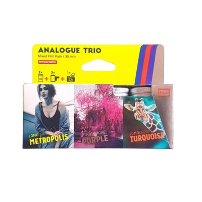 Lomography Analogue Trio Pack 35mm + Keyring