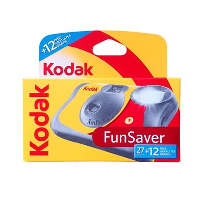 Kodak Funsaver Disposable Camera With 27+12 Exposure