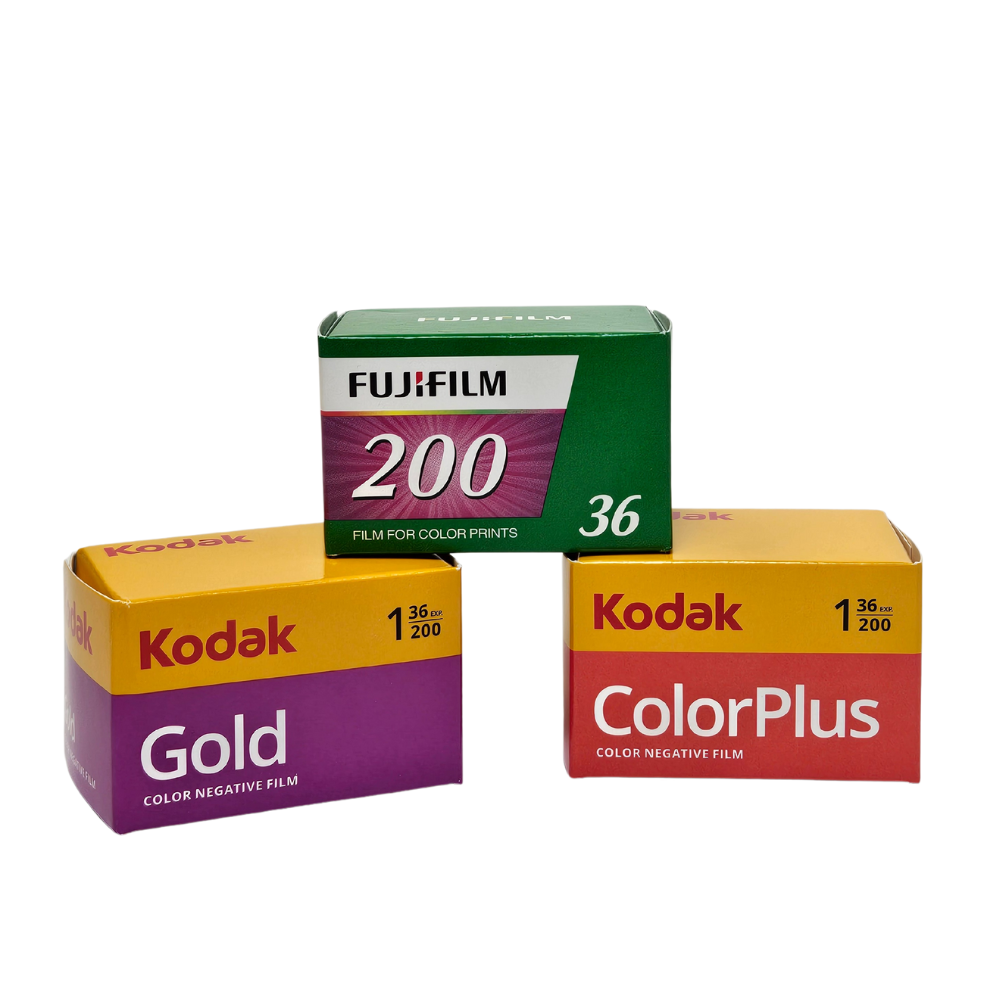 200 ISO 35mm Film Bundle