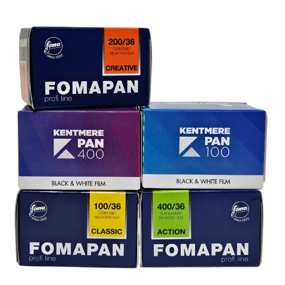 Black &amp; White Essentials 35mm Film Bundle