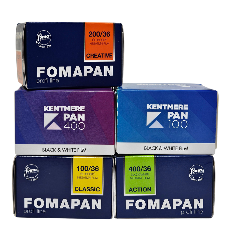 Black &amp; White Essentials 35mm Film Bundle