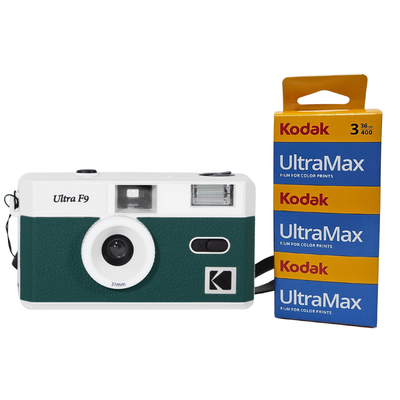 Kodak Ultra F9 35mm Film Camera Bundle