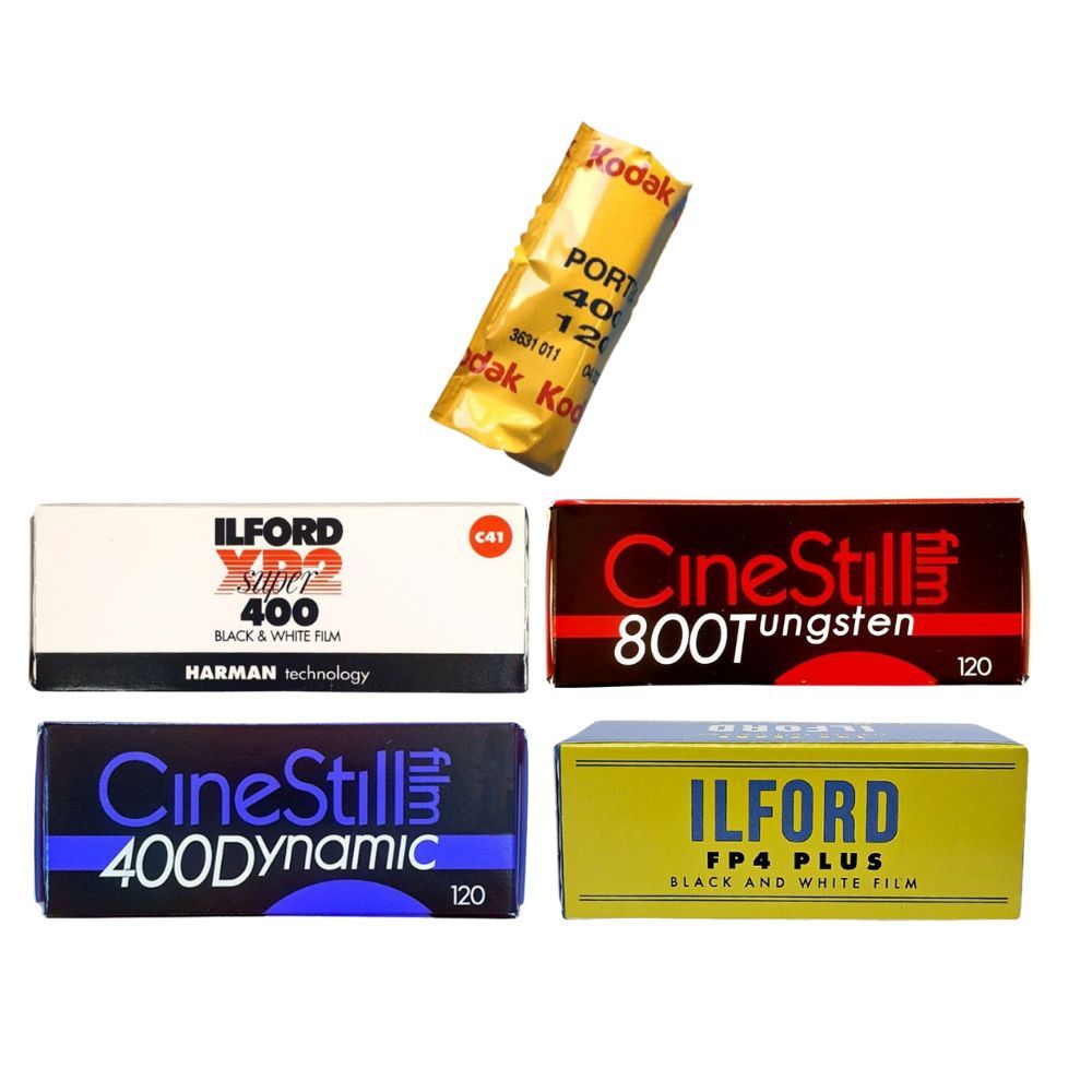 Mystery Film Bundle, Film Format (4 rolls): 120 (4 rolls)