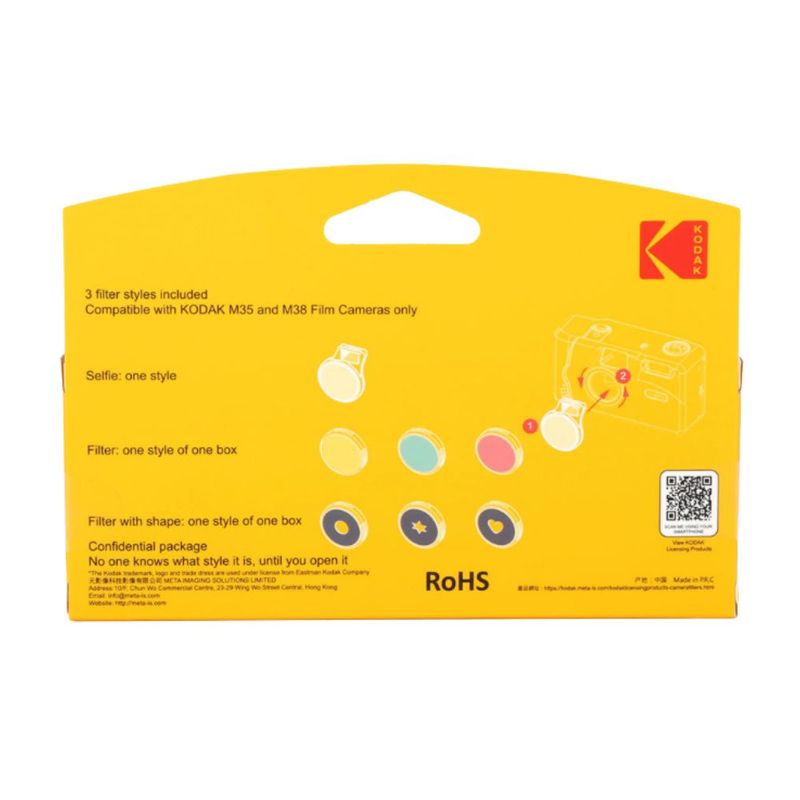 Kodak Camera Lens Filters For M35 & M38