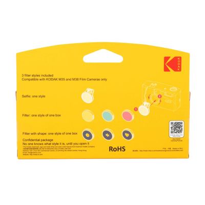 Kodak Camera Lens Filters For M35 & M38