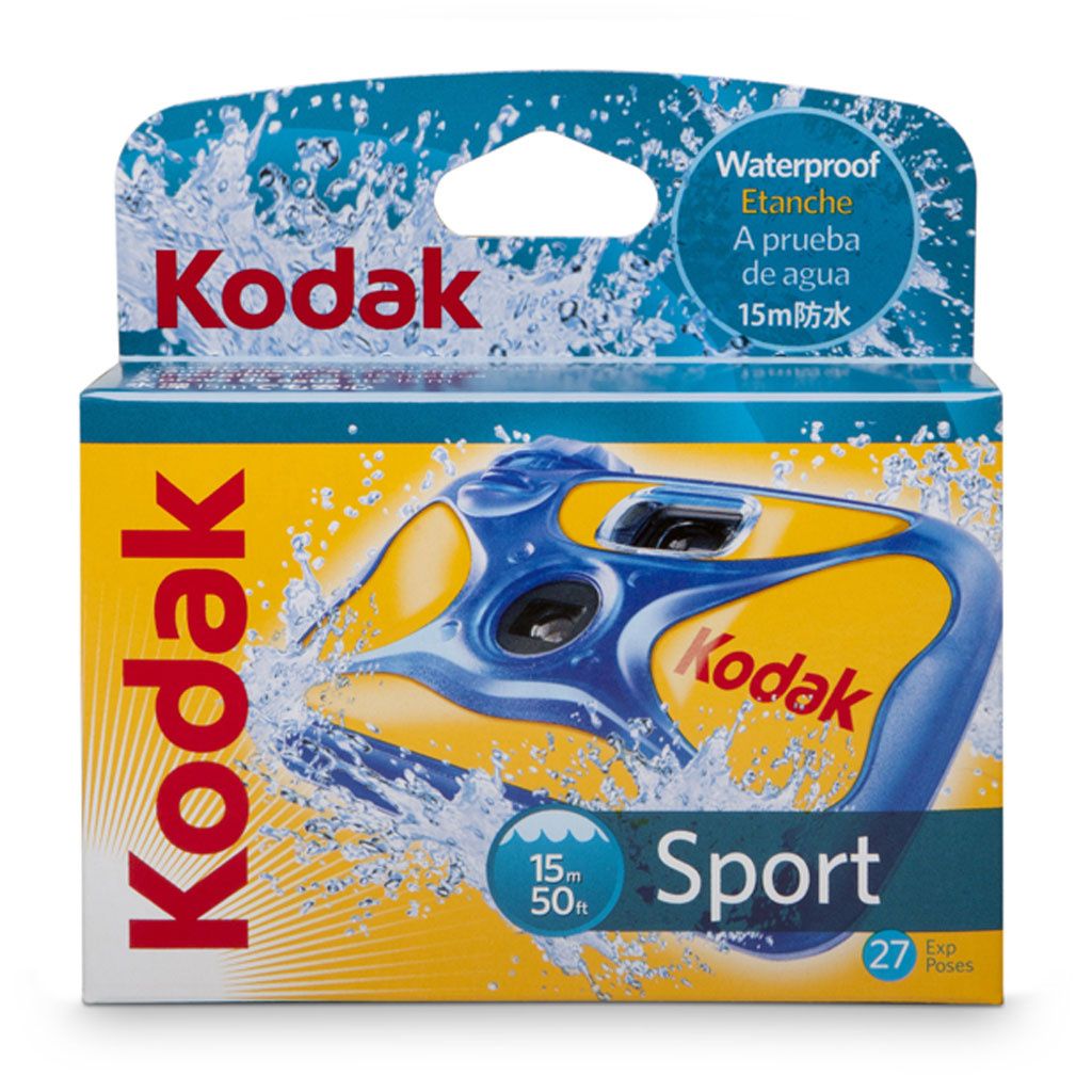 Kodak Sport Underwater 27exp Waterproof Disposable Camera