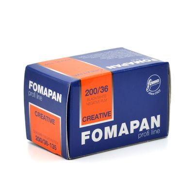 Fomapan Creative 200 36exp Black &amp; White Film