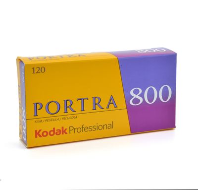 Kodak Portra 800 120 Film - 5 Pack