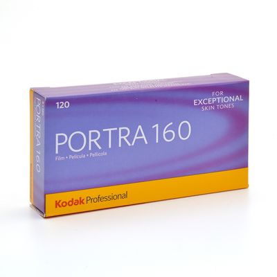 Kodak Portra Professional 160 120 Film - 5 Pack