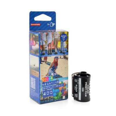 Lomography Colour Negative 400 36exp 35mm Film - Pack of 3