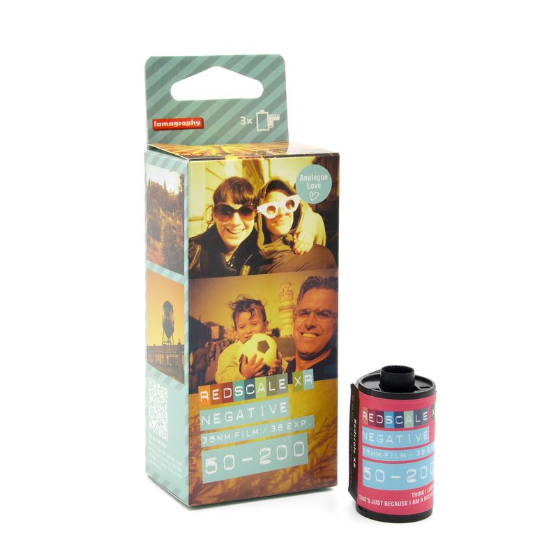 Lomography Redscale XR 35mm 36exp Film - Triple Pack