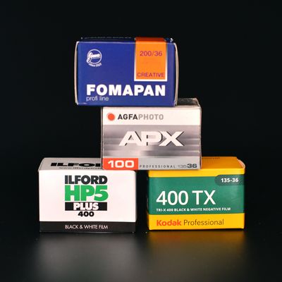 35mm Black &amp; White Film