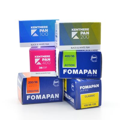 Black &amp; White Essentials 35mm Film Bundle