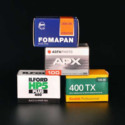 35mm Black &amp; White Film