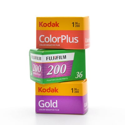 200 ISO 35mm Film Bundle