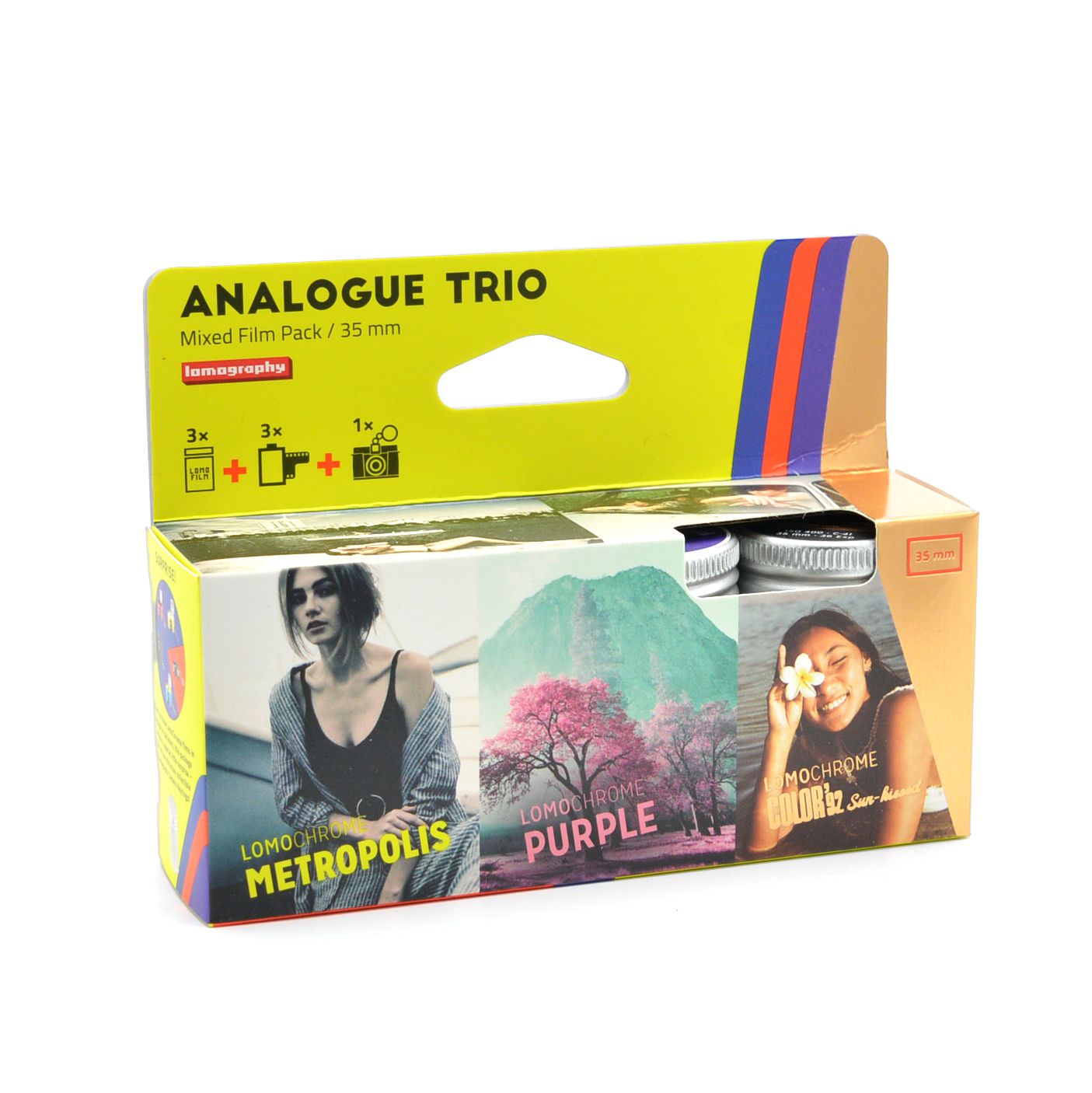 Lomography Analogue Trio Pack 35mm + Keyring