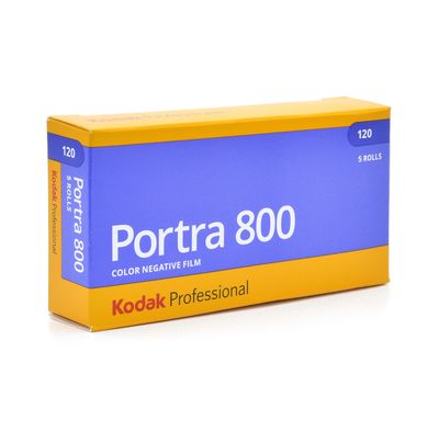 Kodak Portra 800 120 Film - 5 Pack