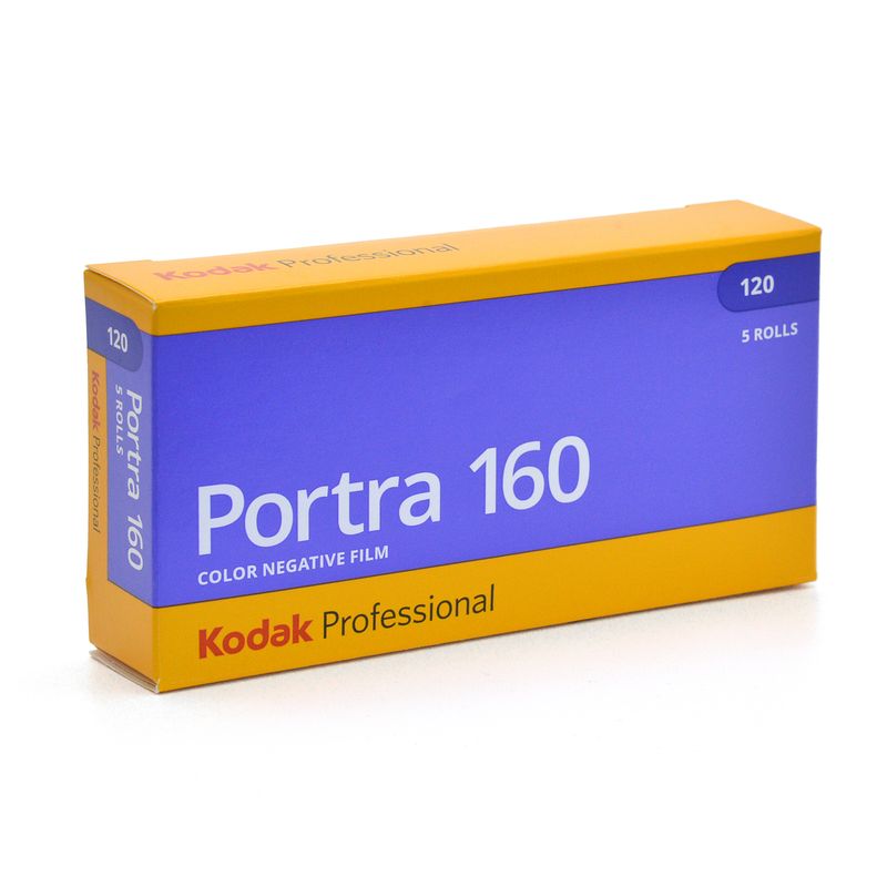 Kodak Portra Professional 160 120 Film - 5 Pack