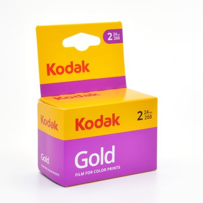 Kodak Gold 200 24exp 35mm Film - Twin Pack Kodak Gold 200 24exp 35mm Film - Twin Pack