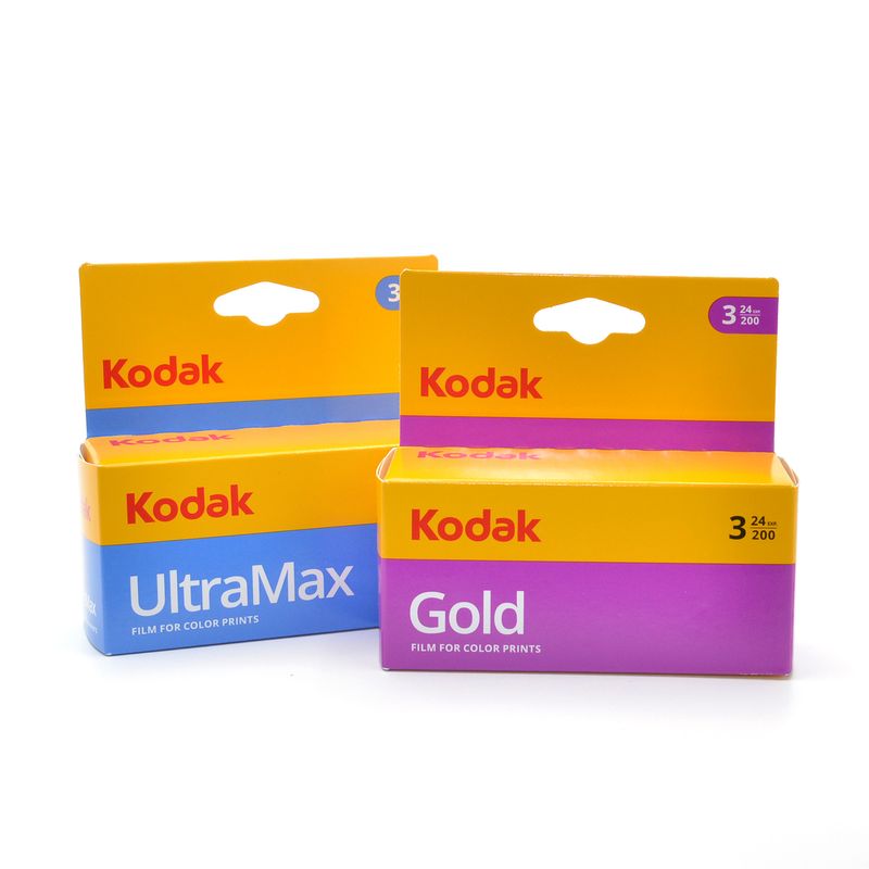 Kodak Gold & Ultramax Triple Pack 35mm Film Bundle