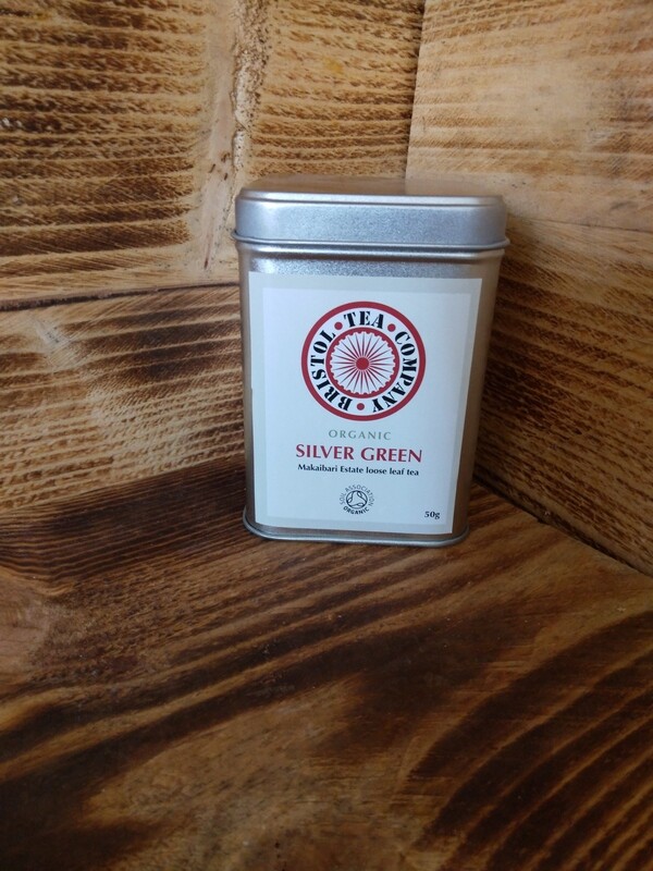 Organic SIiver Green Loose Leaf Tea 50g