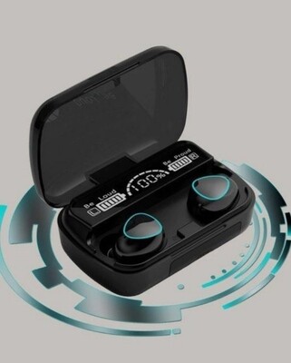 M10 wireless bluetooth earbuds and headphones V5.1 Bluetooth earphones true wireless stereo HIFI ultra small bass full buds fast charging