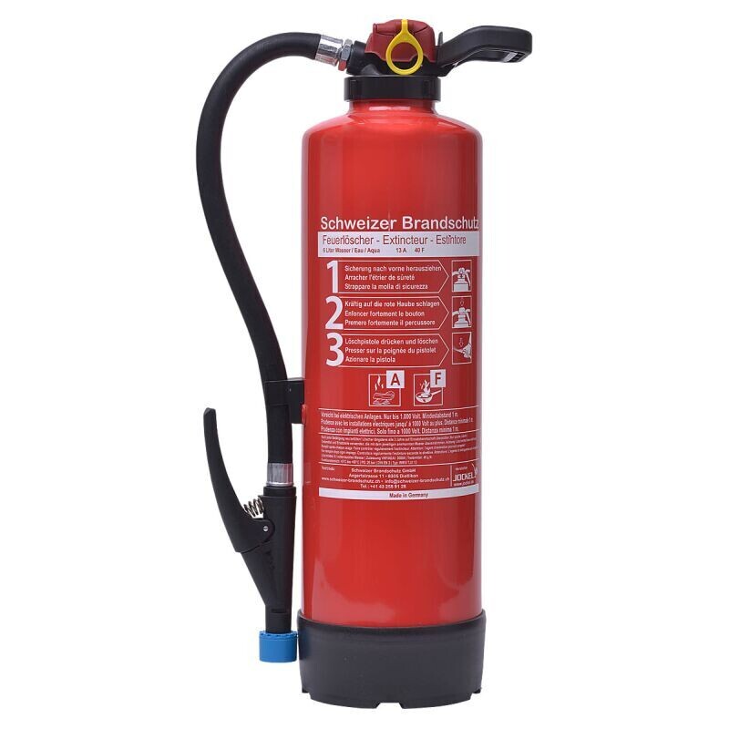 Wassernebel-Feuerlöscher 6 Liter