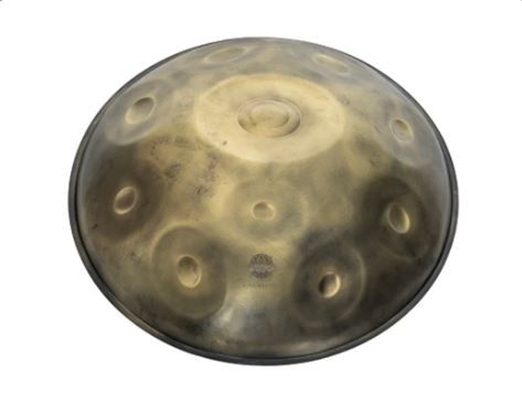 Premium Handmade 10-Note D Minor Handpan – Ideal for All-Level Musicians with Soft Case and Oil