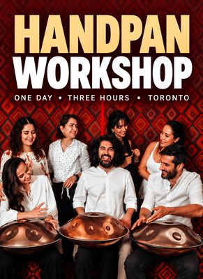 🌟 Beginner Handpan Workshop — 3 Hours | Toronto | Sep 20