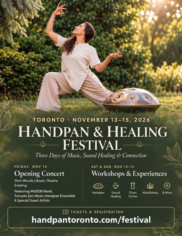 Toronto Handpan &amp; Healing Festival — Opening Concert