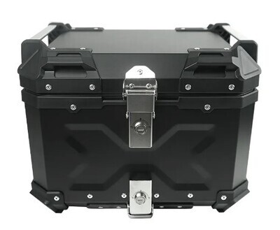 Top Case 45 Ltrs - Aluminium | Black