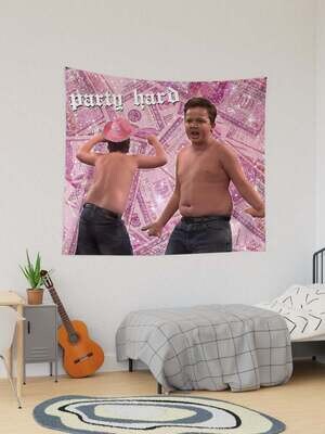 Gibby Party Hard Tapestry