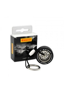 PIRELLI F1 hard tyre Key Ring